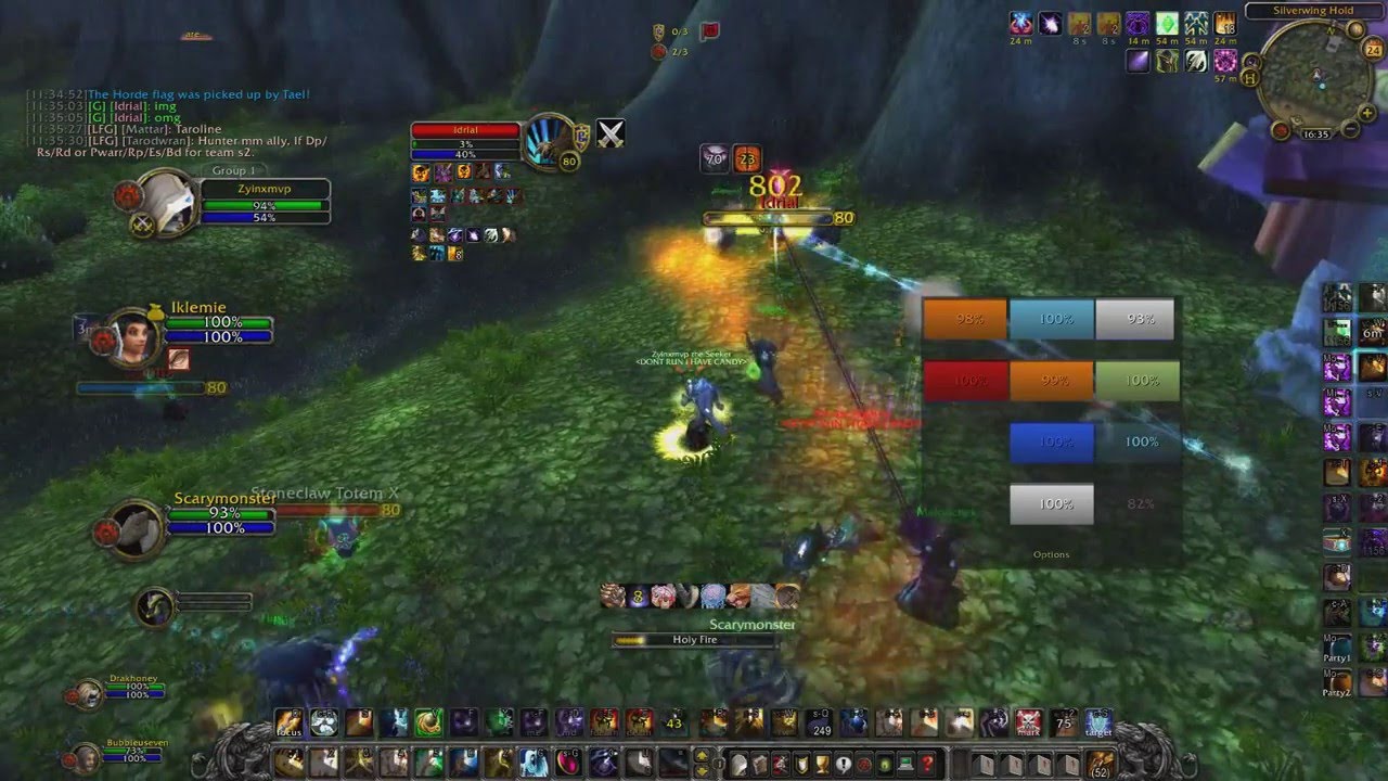 Holy Priest PvP battlegrounds ft. Drakhoney vs WoW 3.3.5 Wotlk PvP