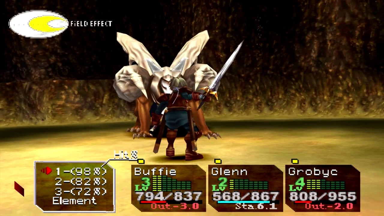Chrono Cross Boss Criosphinx