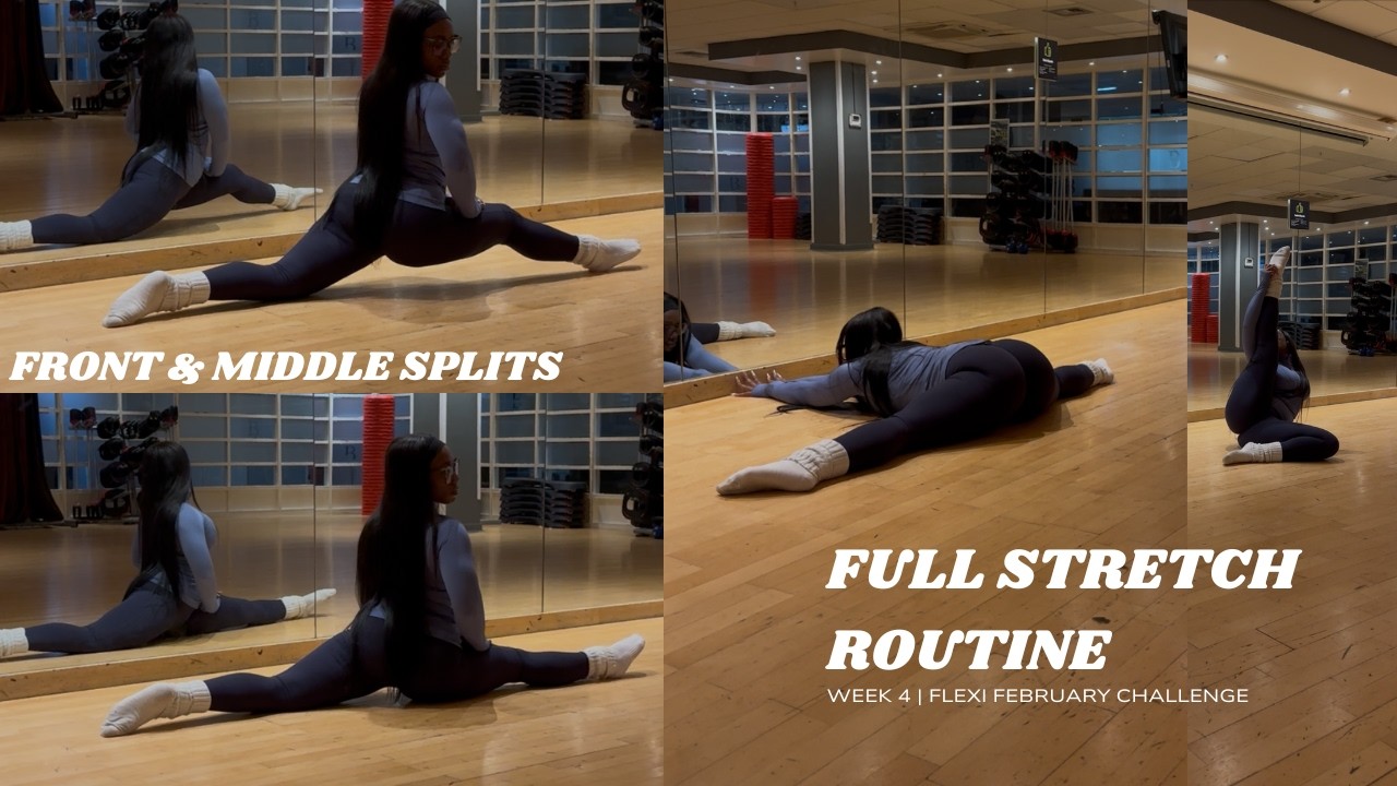Front & Middle Splits Full Stretch Flow | Flexi February | Week 4