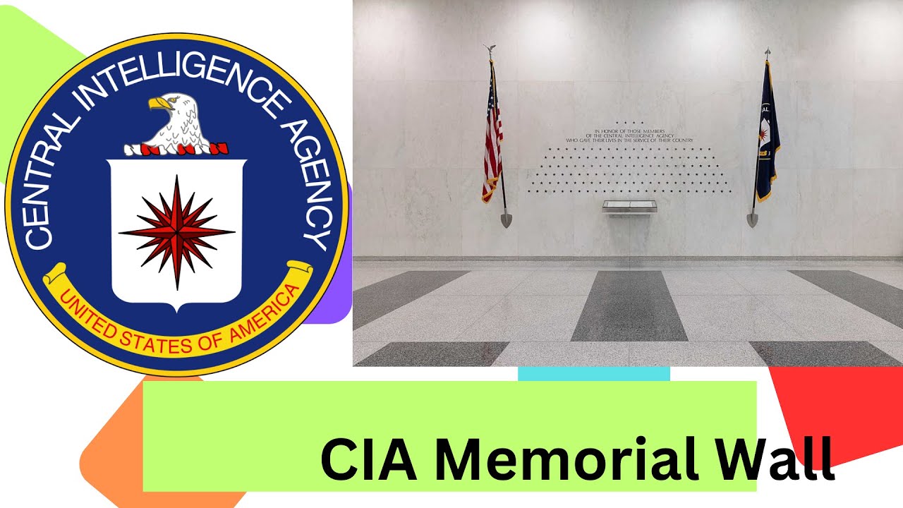 CIA(Central Intelligence Agency) Memorial Wall , Operatives who died in Operations. #cia #memories