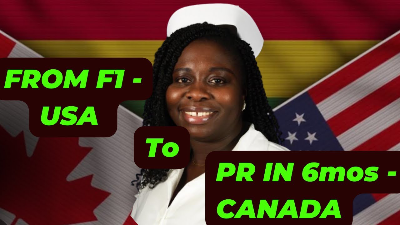 I moved from USA on F1 student visa to become a PR in Canada in 6months #travel #ien #rn #bsn #educ