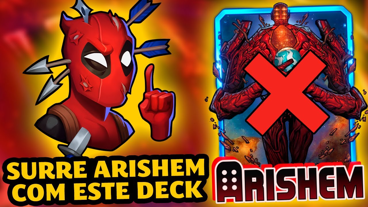 CHEGA DE PERDER PARA ARISHEM: USE ESTE DECK PARA ATROPELAR TODOS ELES |Marvel Snap