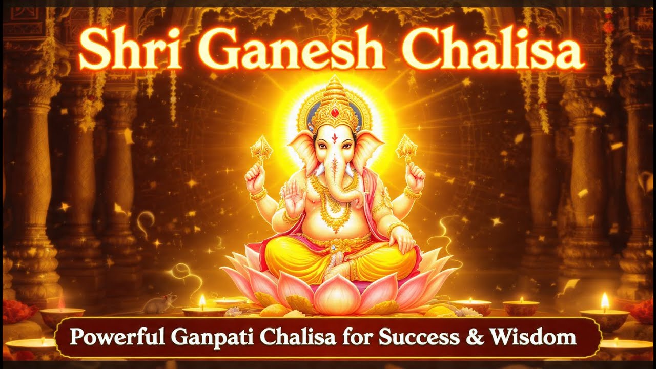 Ganesh Chalisa | Jai Ganesh Deva | Powerful Ganpati Chalisa for Success & Wisdom