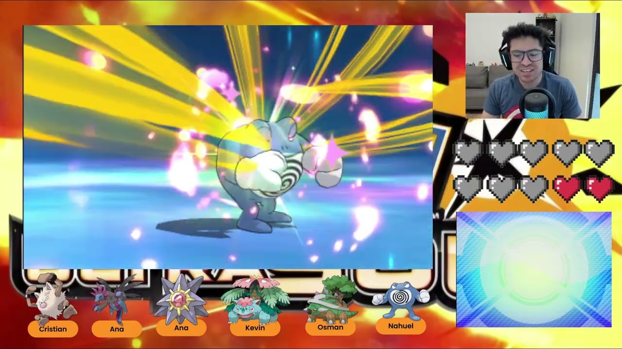 Pokemon Ultra Sol Randomlocke Cap 43 - La prueba mas terrorífica de todas