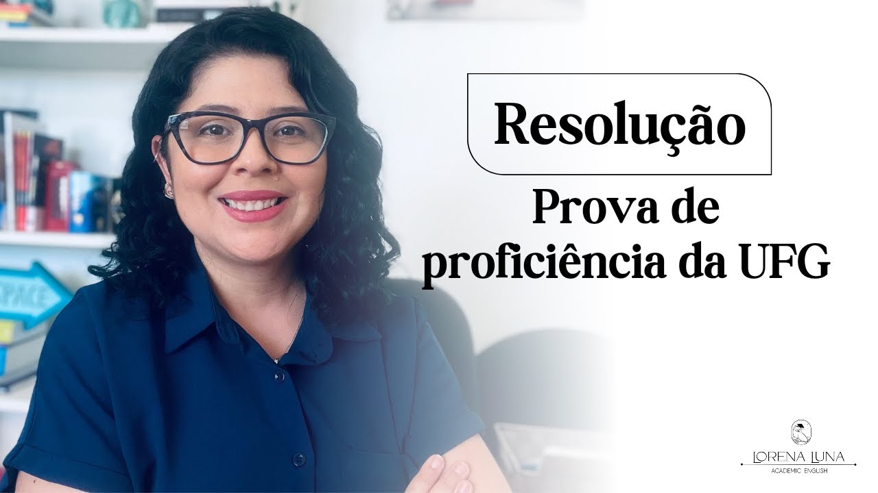 Prova de Proficiência da UFG