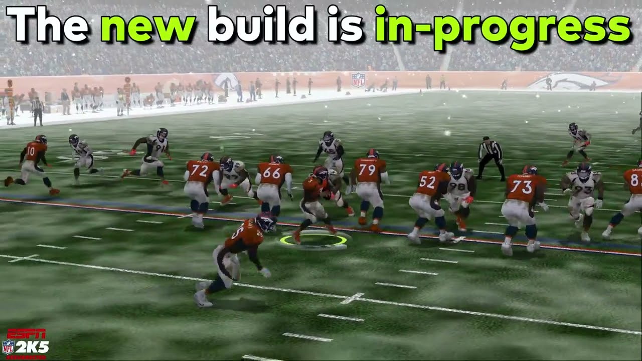 NFL2K5R - The defender almost, nope he didn't...