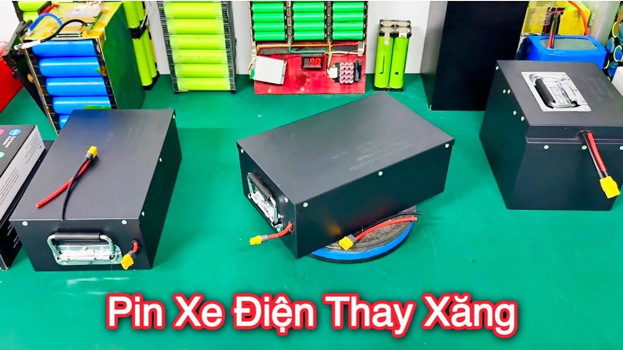 Xăng tăng giá ! Lắp Pin Xe Điện loại này thì chạy vô tư 1 lần sạc luôn