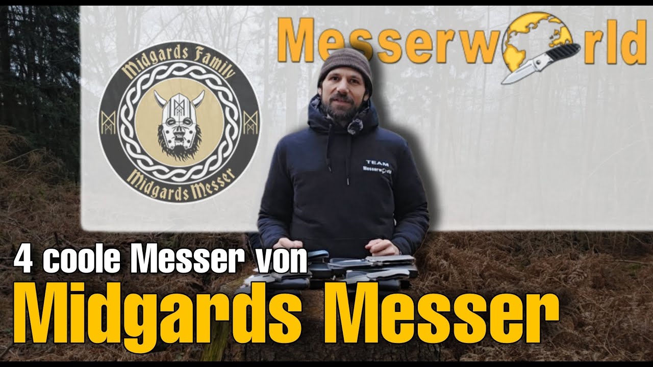 Midgards Messer - Zwischen Skandalen und Erfolg - Wir schauen uns 4 geniale Messer an!