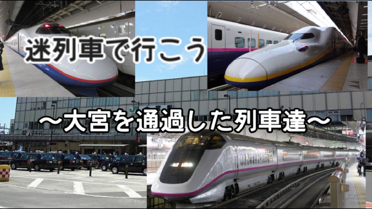 【迷列車で行こう】～大宮を通過した列車達～