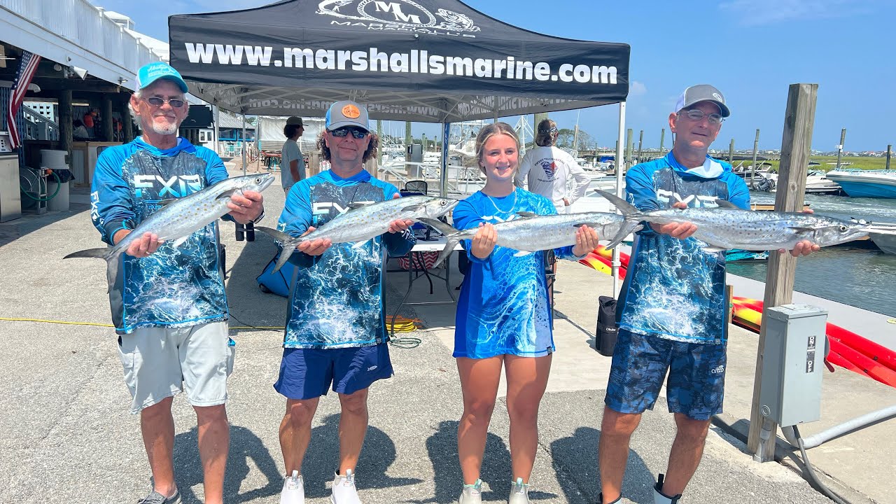 How To Catch Big Spanish Mackerel on Live Bait and Light Tackle in South Carolina