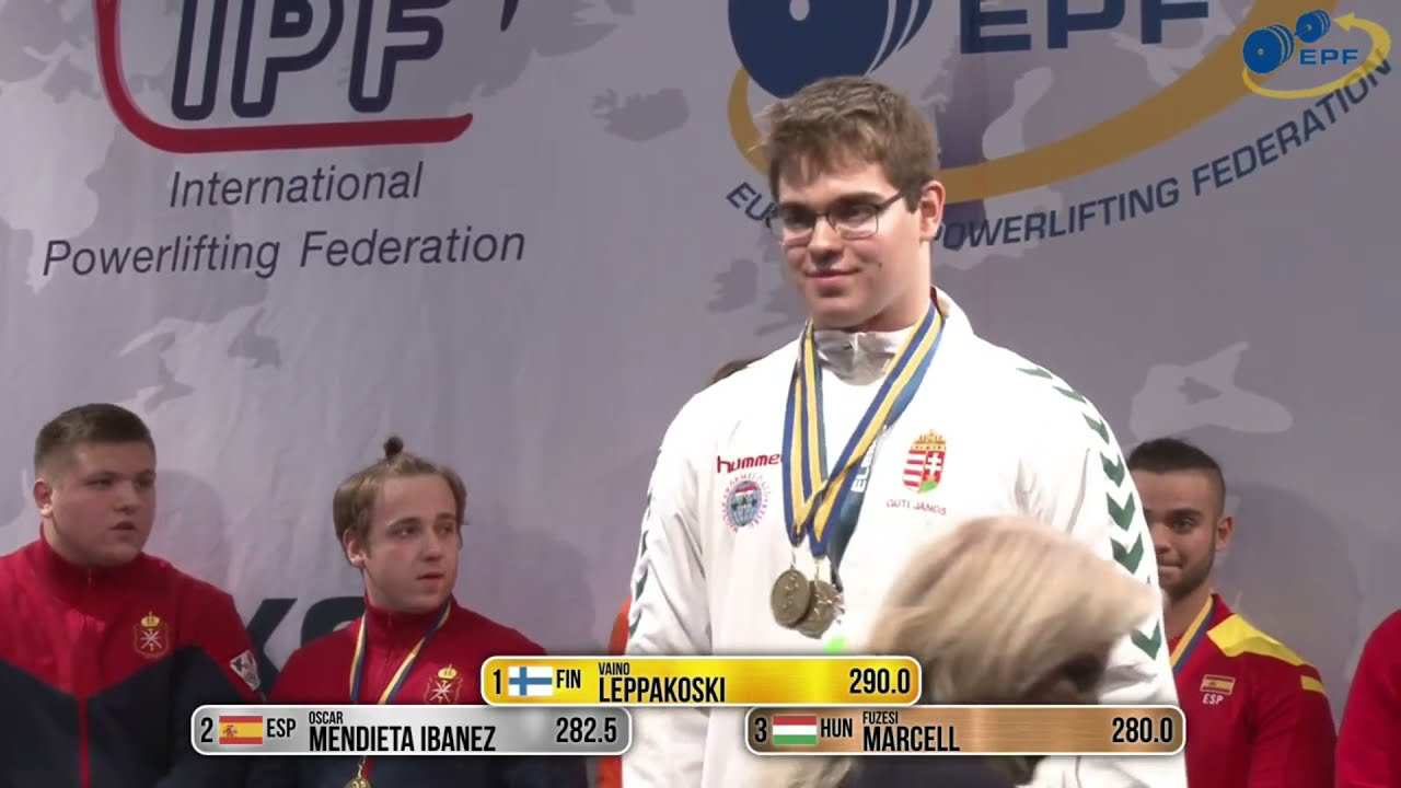 Füzesi Marcell (105) - European Sub-junior Classic Championships 2021 / Ifjúsági RAW Erőemelő EB