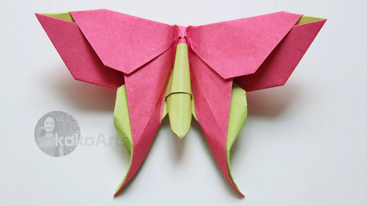 🦋 Origami Butterfly 🦋 Alexander Swallowtail (Michael G. LaFosse)
