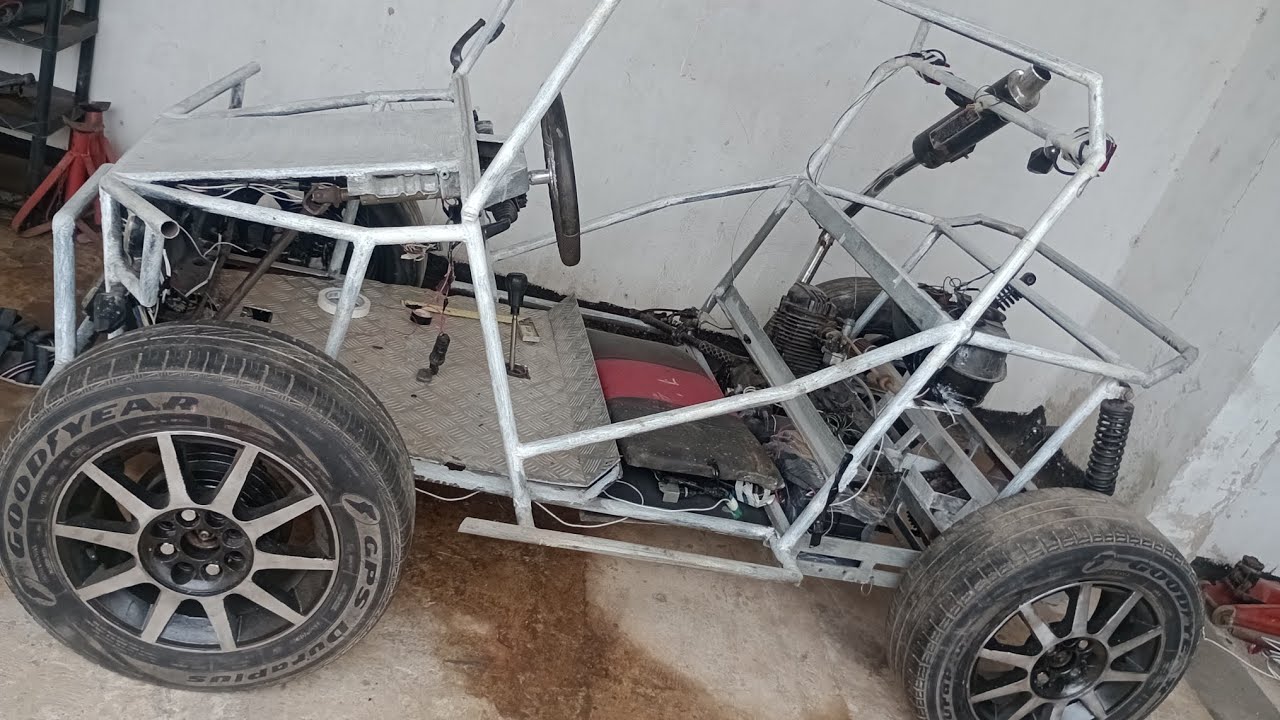 detalhes da montagem do diferencial para Buggy.@kart cross