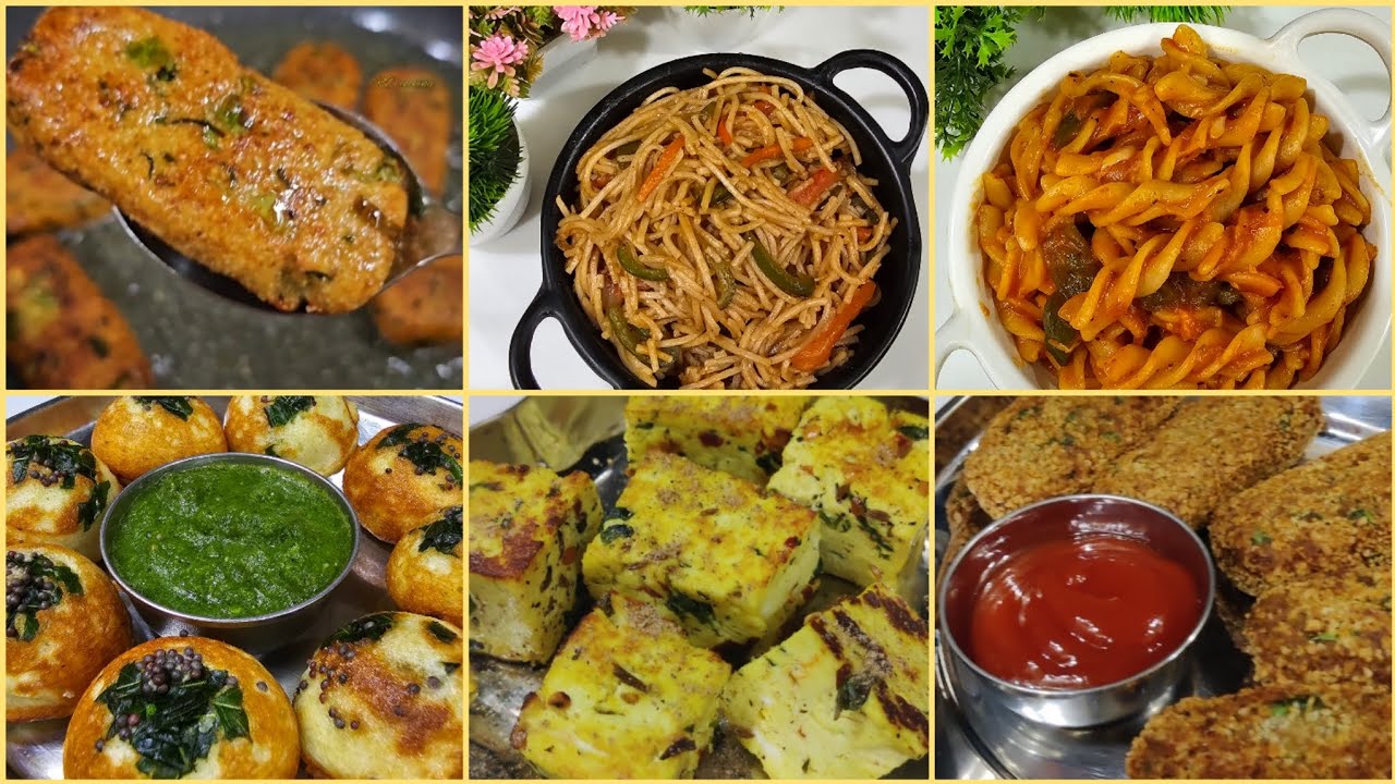 Monday to Saturday Delicious Healthy Snacks Recipes to try 😋