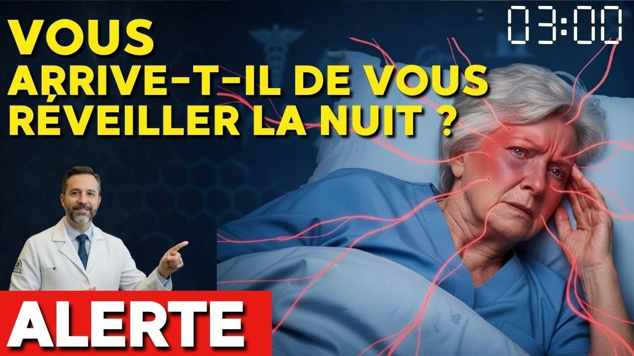 Si vous vous réveillez toujours à la même heure, il y a un problème avec votre organisme