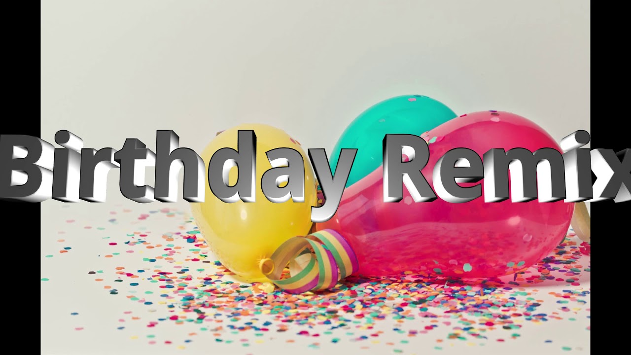 Birthday Remix | George Meese (Lyric Video)