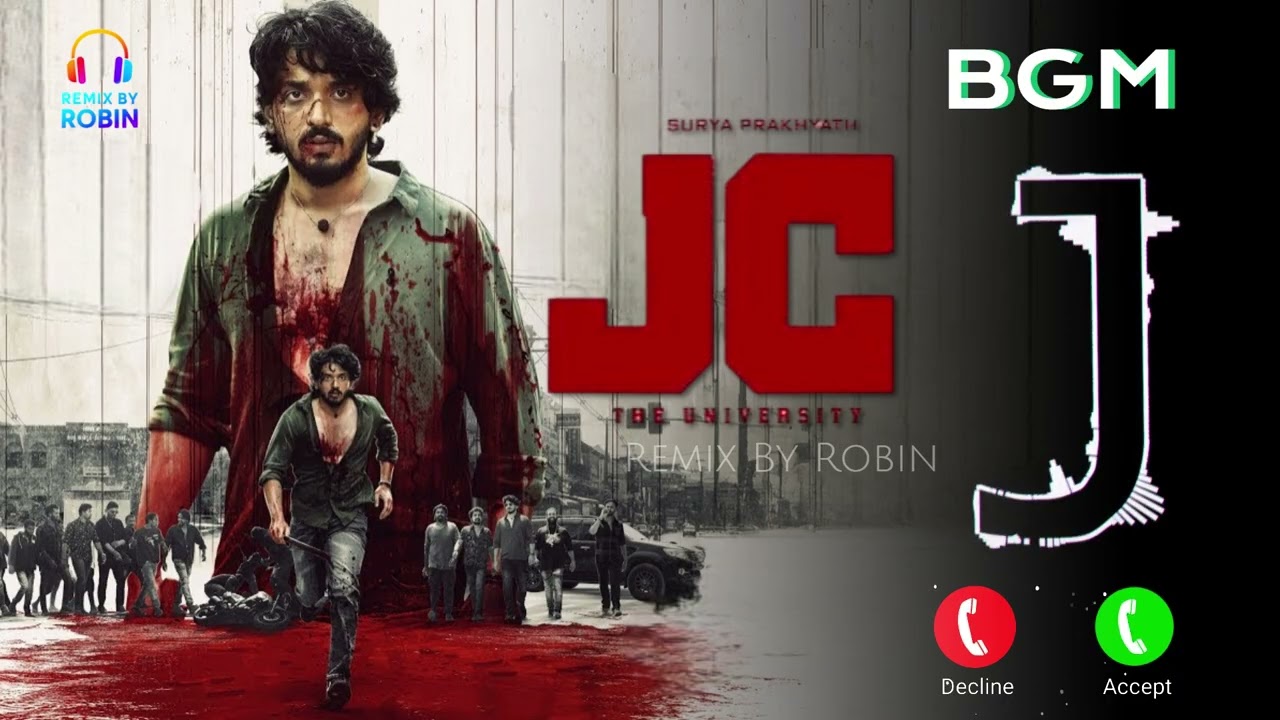 JC The University Movie BGM Ringtone 🎓🔥 | Dark Cinematic Theme | Remix By Robin