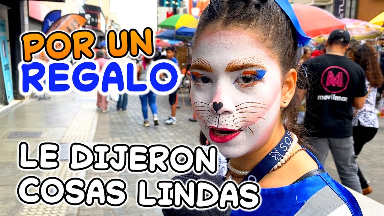 ¿Por un regalito dirías cosas lindas?