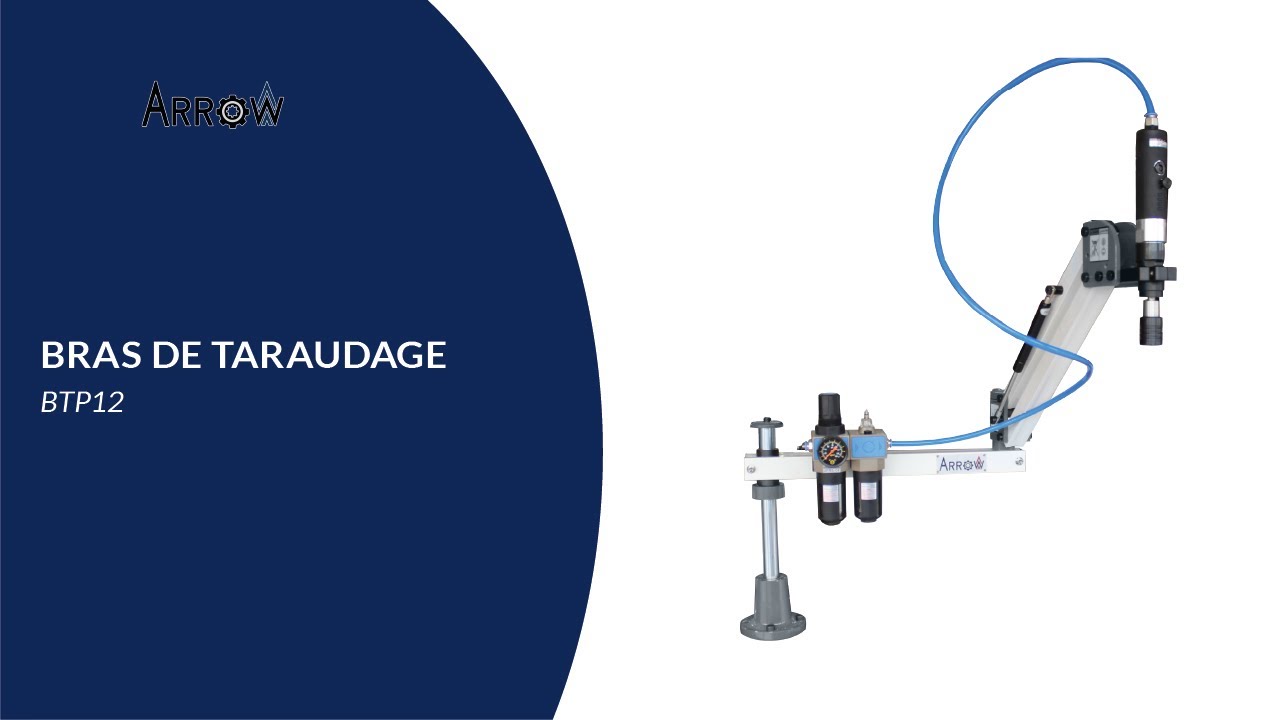 DIDELON MACHINES OUTILS - BRAS DE TARAUDAGE BTP12 - ARROW