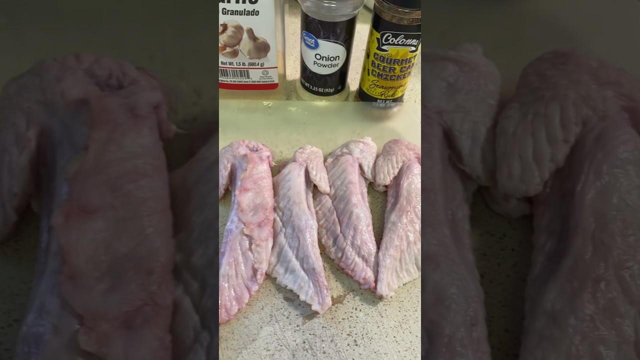 Frying Turkey Wings!!!