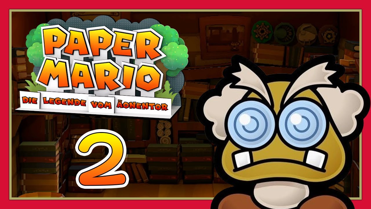 Paper Mario: Die Legende vom Äonentor # 2 📕 Professor Gumbarth zu Ihren Diensten