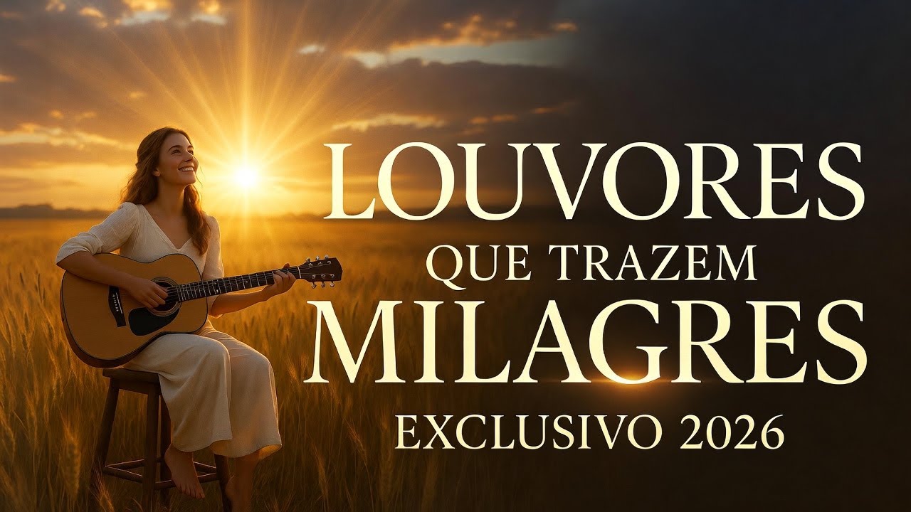 💫LANÇAMENTO GOSPEL 2026 | LOUVORES DE MILAGRES, ENTREGA E ESPERANÇA 🙏🙌✝️