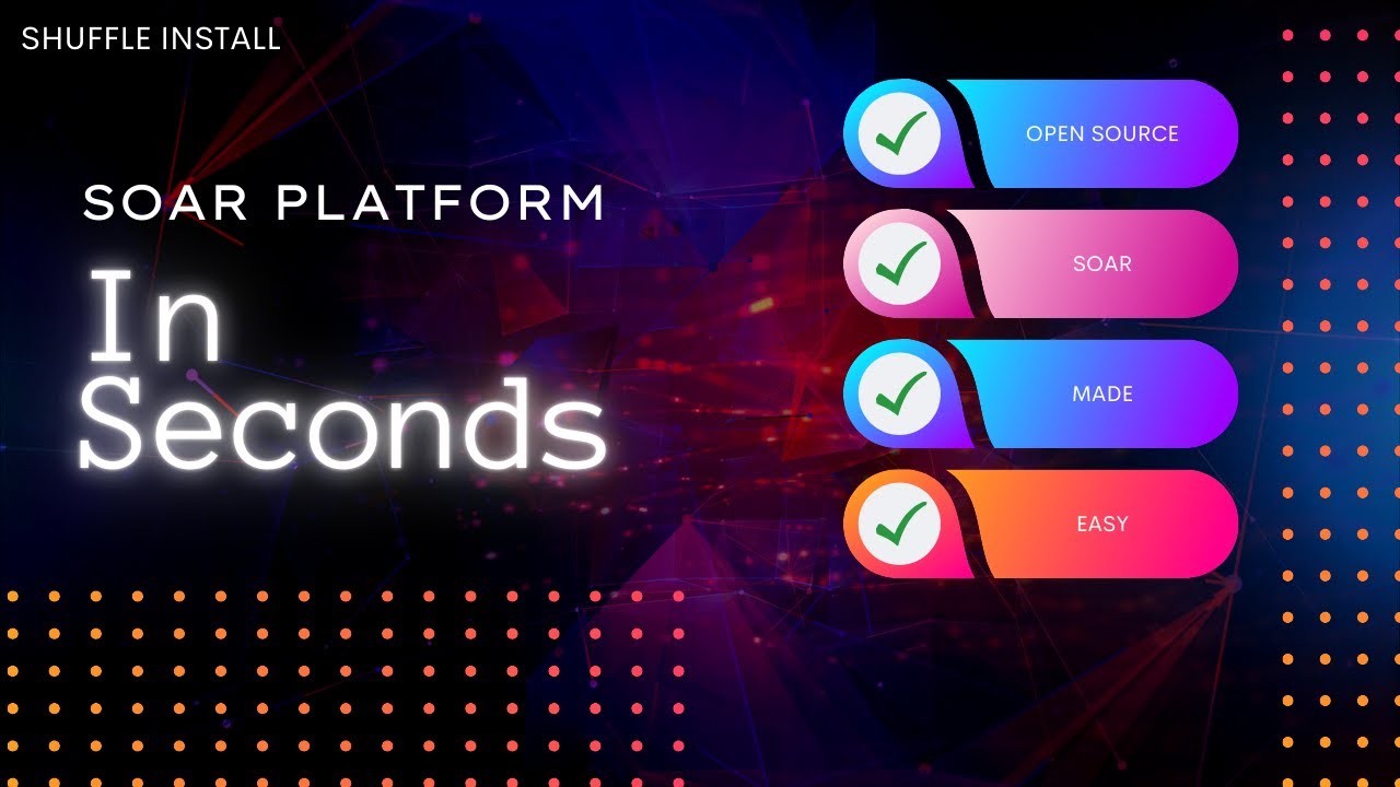 Deploy Your Open Source SOAR Platform in One Command: Quick & Easy Setup!