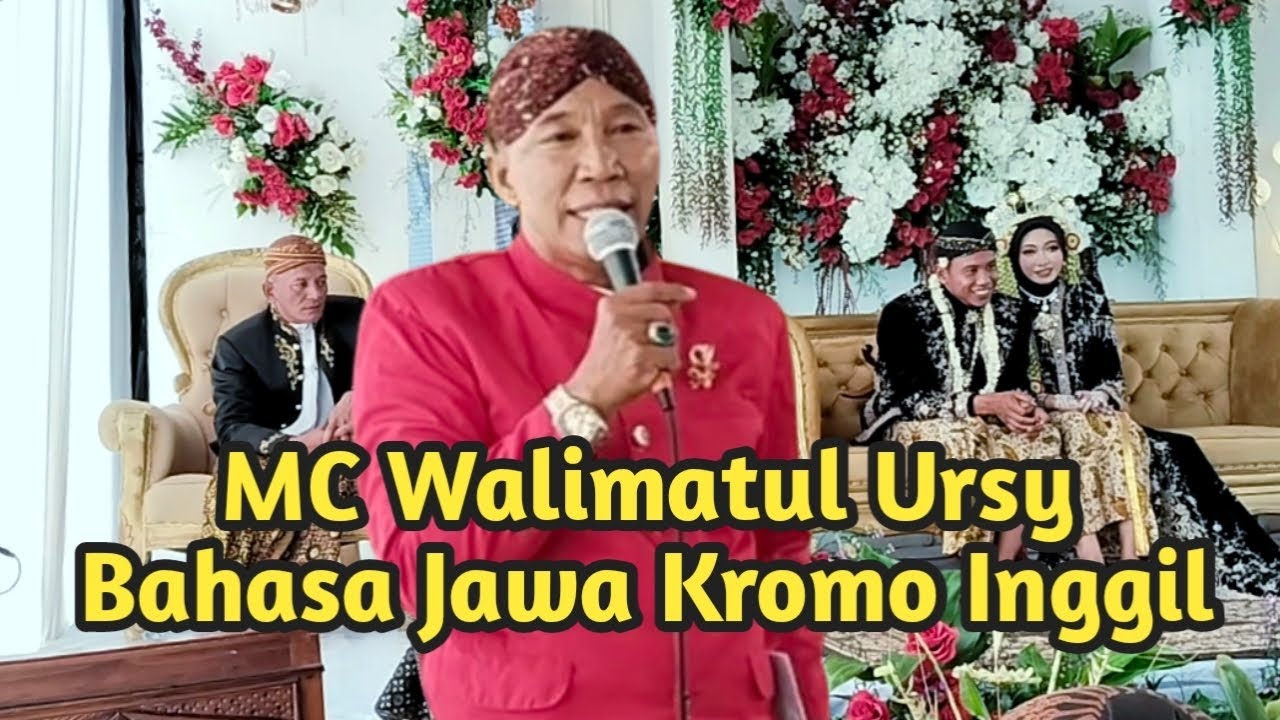 Contoh MC Pembawa Acara Walimatul Ursy Versi Bahasa Jawa Kromo Inggil
