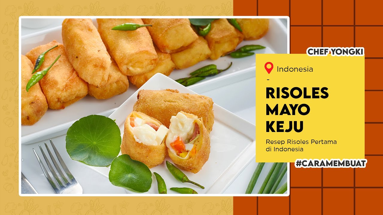 Resep Risoles Mayo Keju Pertama di Indonesia #caramembuat