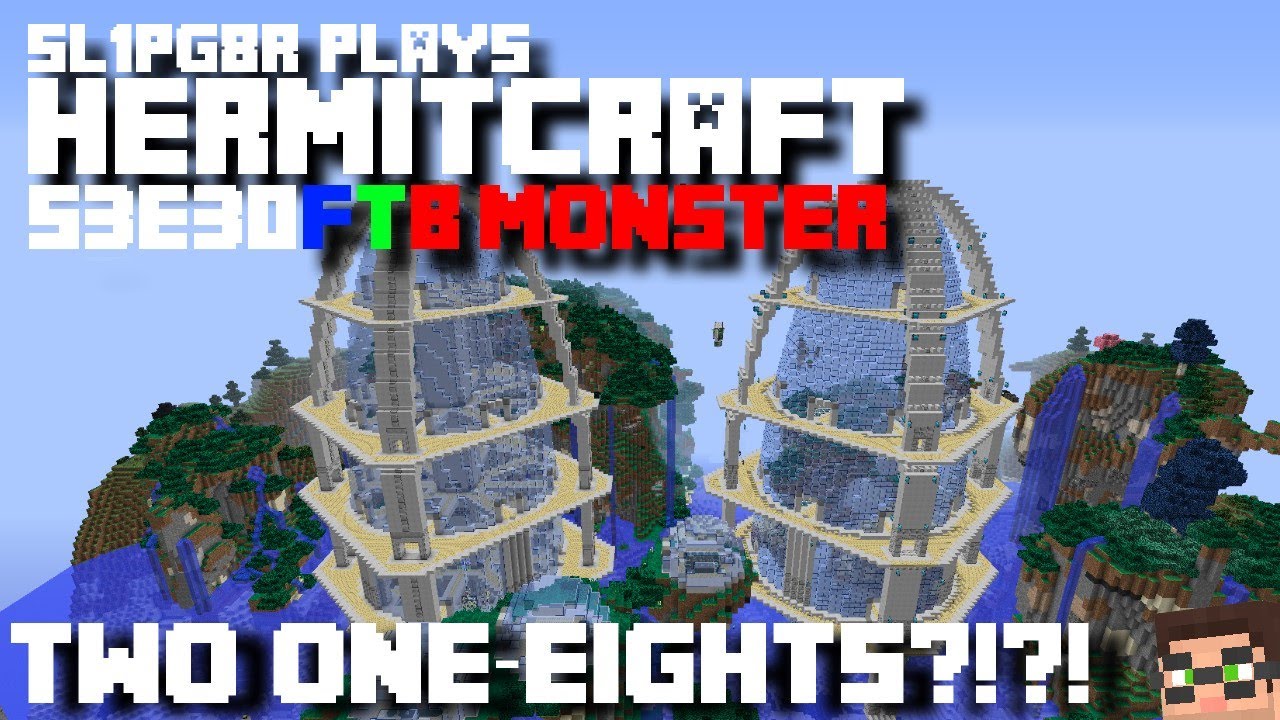 HermitCraft FTB Monster - Two One-Eights?! ( Minecraft Feed The Beast Let's Play ) S3E30