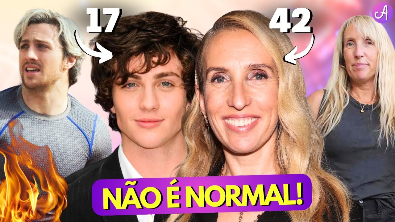 MAIS UM RELACIONAMENTO PROBLEMÁTICO EM HOLLYWOOD | Aaron Taylor-Johnson