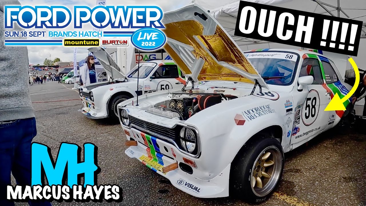 КЛАССИЧЕСКИЕ FORD ГОНЯТСЯ В БРЭНДС-ХЭТЧ НА FORD POWER LIVE 2022! 😃
