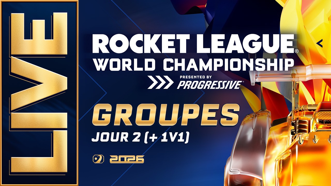 RLCS 2026 - WORLDS - Jour 2 (Groupes & 1v1)