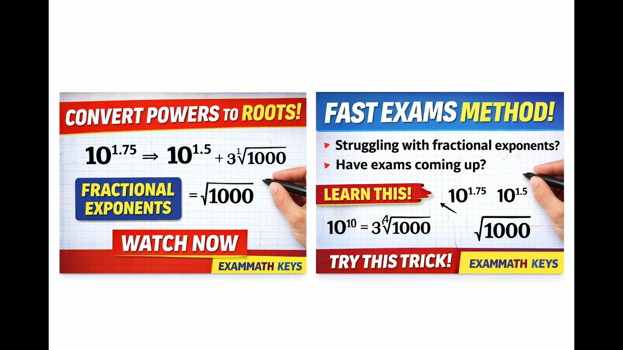 Fractional Powers Made Easy — Convert to Roots in Seconds