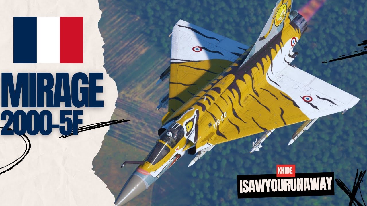 Mirage 2000-5F - небо тундры принадлежит Франции