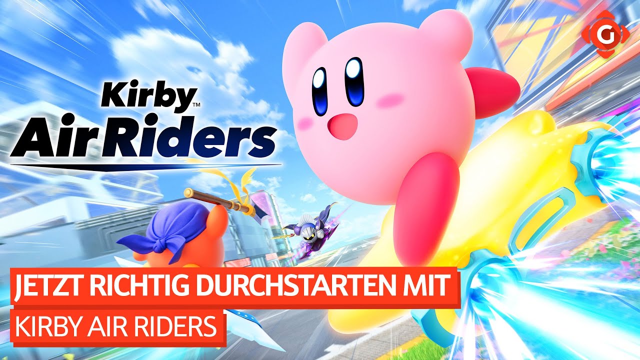 Jetzt richtig durchstarten - Das ist Kirby Air Riders
