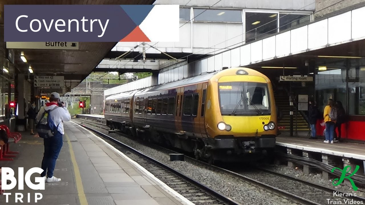 Trains at Coventry, WCML - 17/10/20