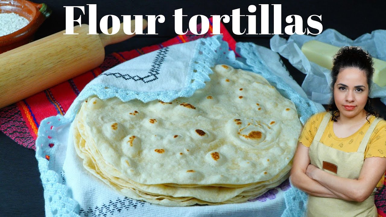 How to make flour tortillas with BUTTER | FLOUR TORTILLAS homemade | Softest tortillas
