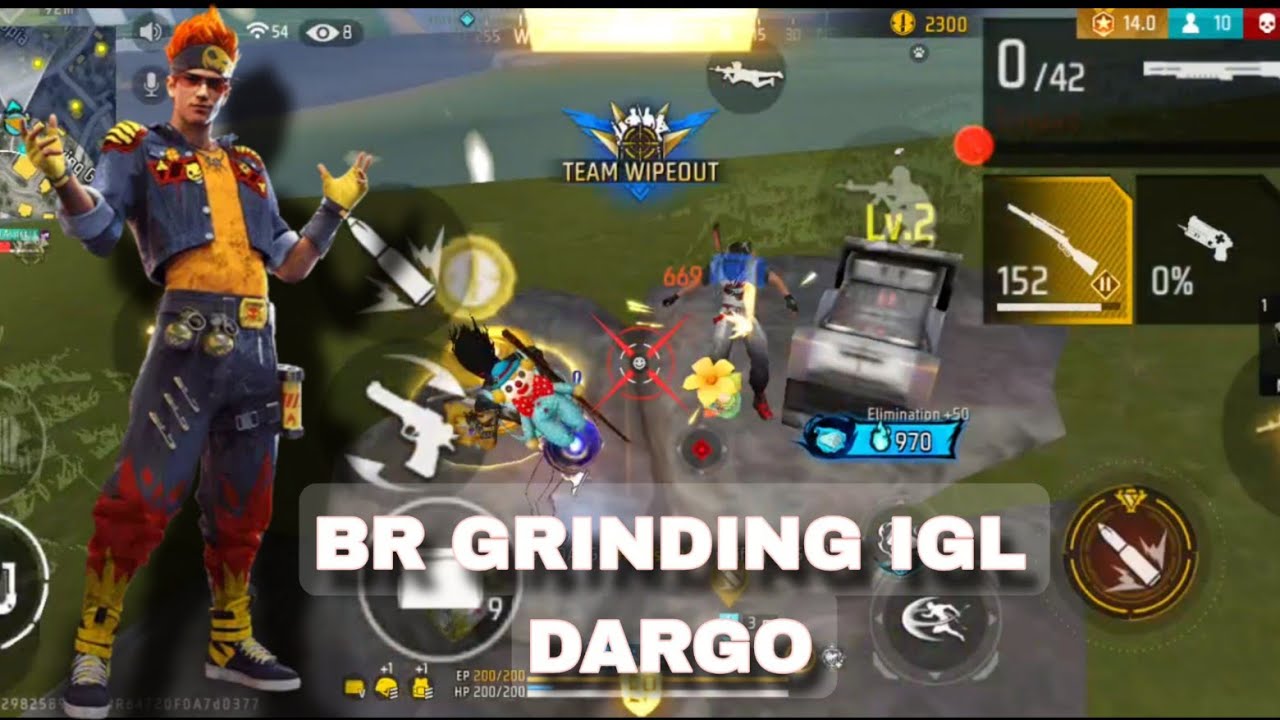 IGL DARGO 13 ELIMINATION BR GRINDING FOR NEXT TOURNAMENT DUO VS SQUAD