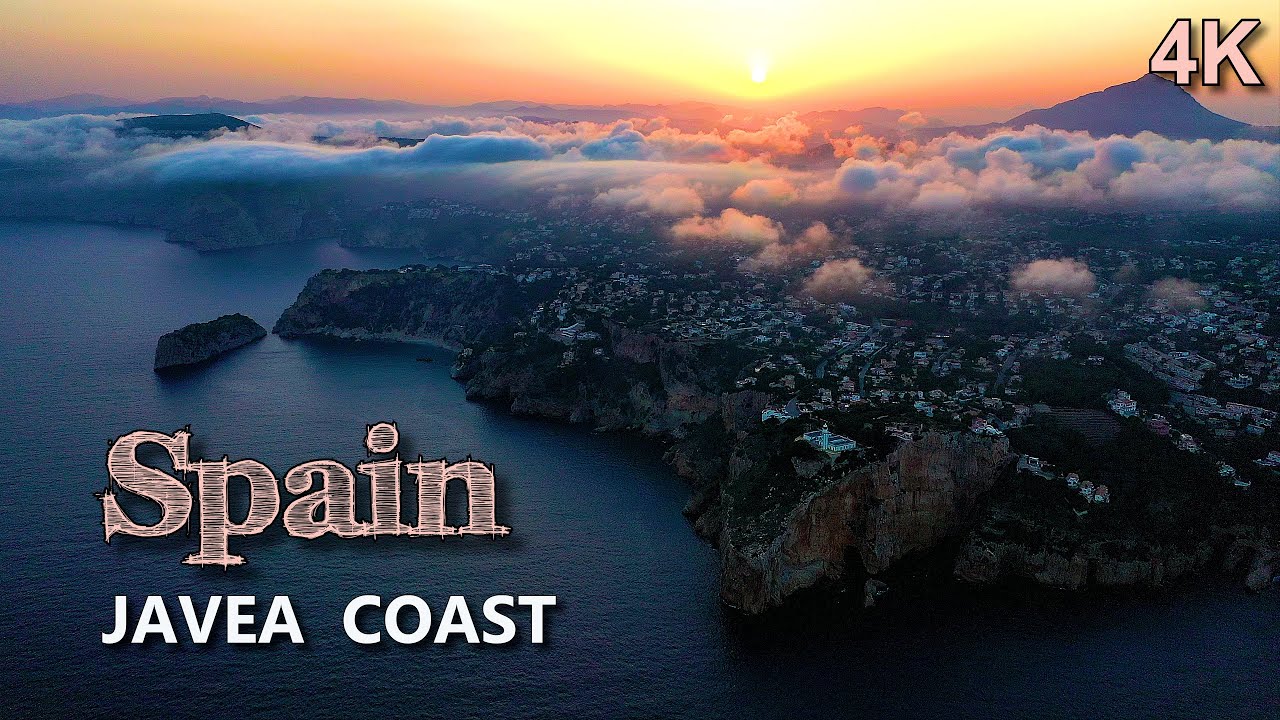 COAST of JAVEA, a dream to live in Spain. 🌅 Cinematic aerial footage with DRONE.