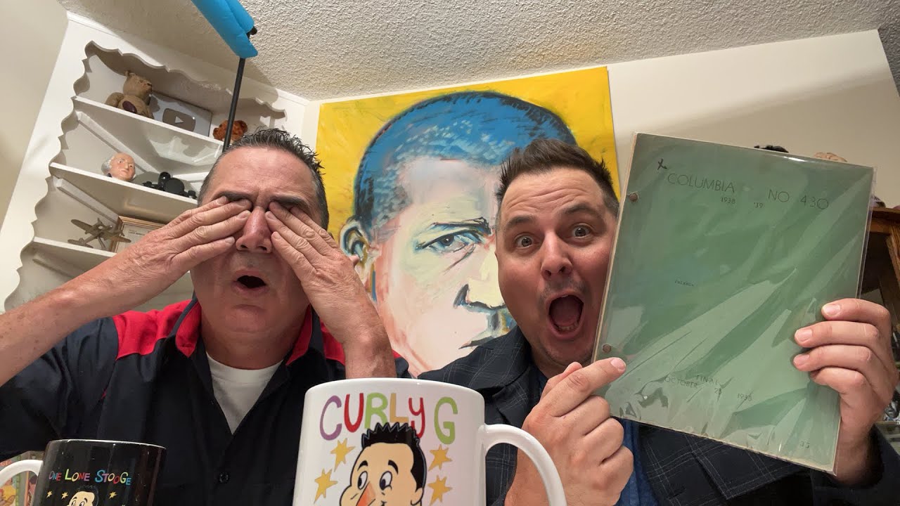 Stoogetalk Live - Ep. 10 - Three Stooges Show and Tell with @stoogeandy and @CurlysGrandson