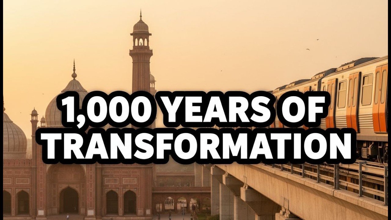 The 1,000 Year Engineering Transformation of Lahore