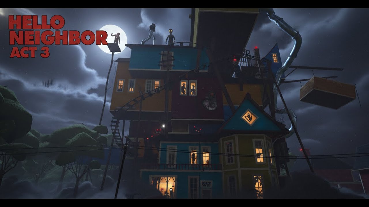 You Won’t Believe What’s in Hello Neighbor Act 3! 😨 | Full Walkthrough
