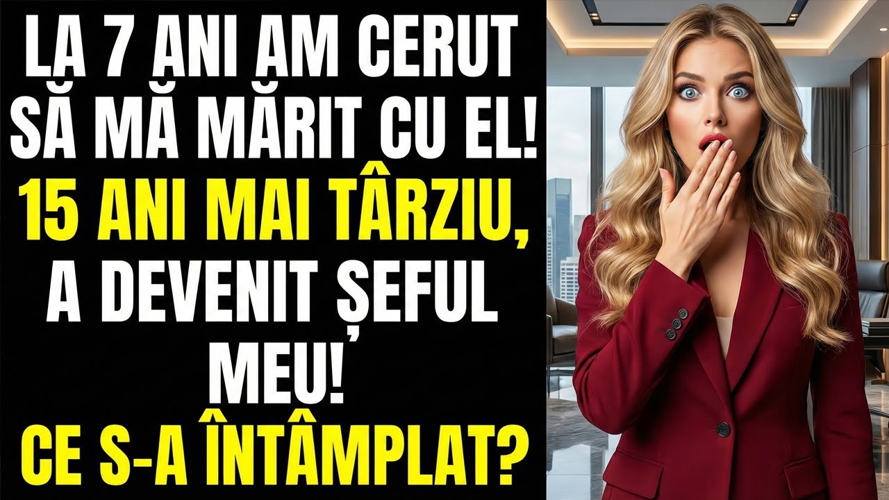 Când aveam 7 ani, în vecini locuia un băiat puțin mai mare decât mine, și eu plângeam...