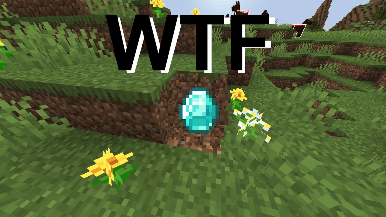 Minecraft mais les LOOTS sont random