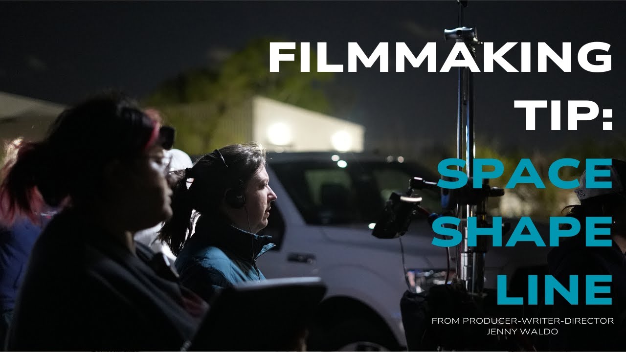 Visual Language? (series) Cinematic storytelling techniques. Filmmaking Tip: Space, Line, Shape