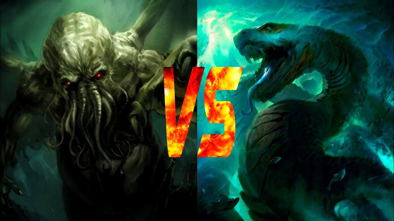 TORNEO VERSUS: Cthulhu VS. Jormundgander
