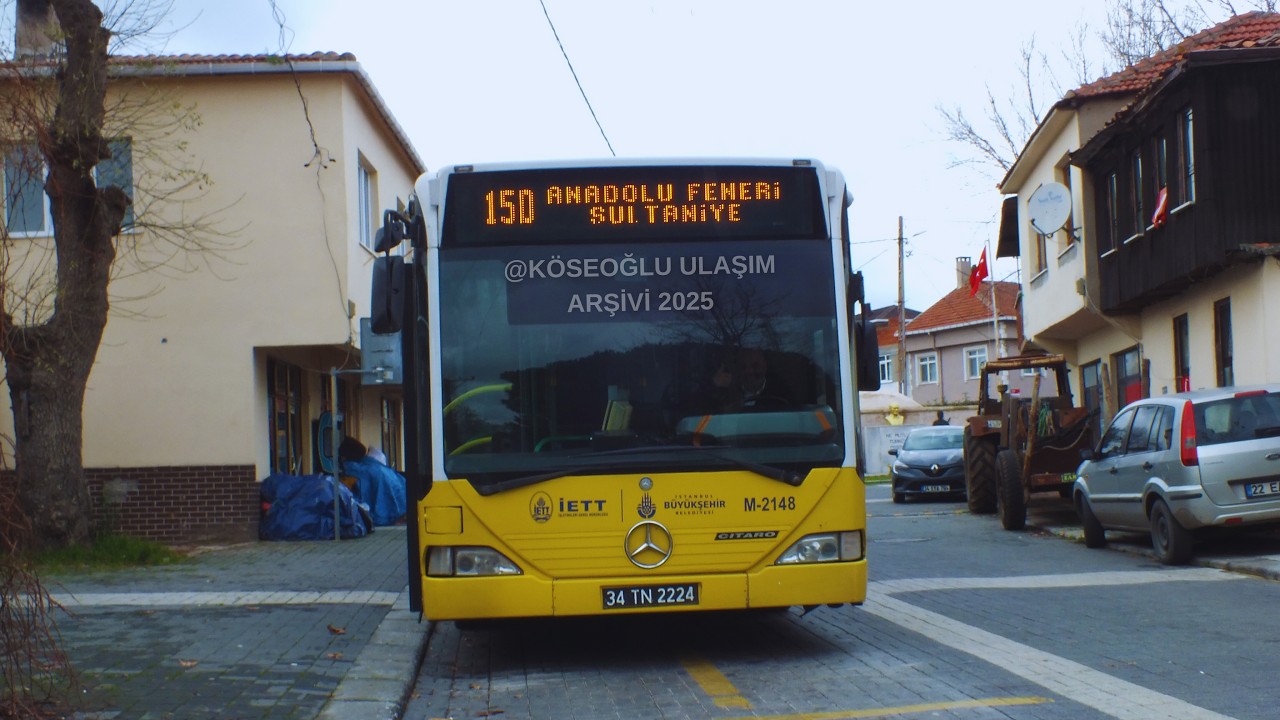 İETT Mercedes Benz Citaro (M-2148) İle 15D Hattında Yolculuk