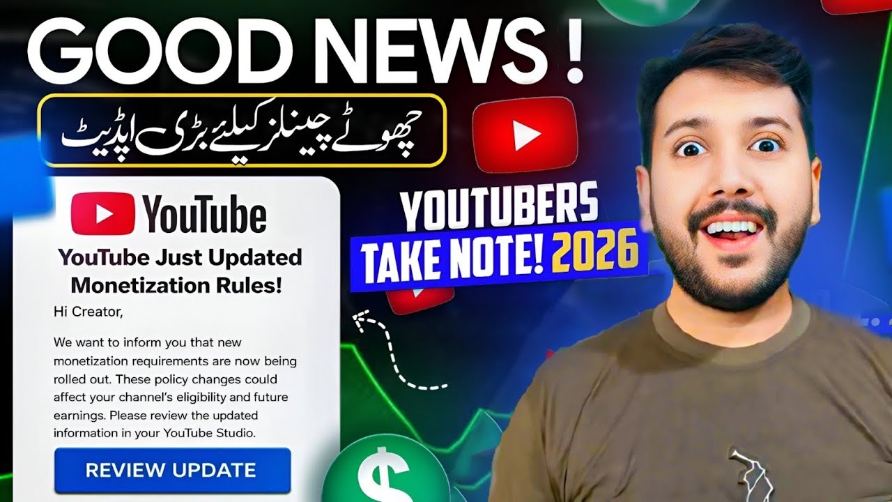 Finally🔉! YouTube Monetization Just Got EASIER| These 3 FEATURES Will Get Small channels Monetized