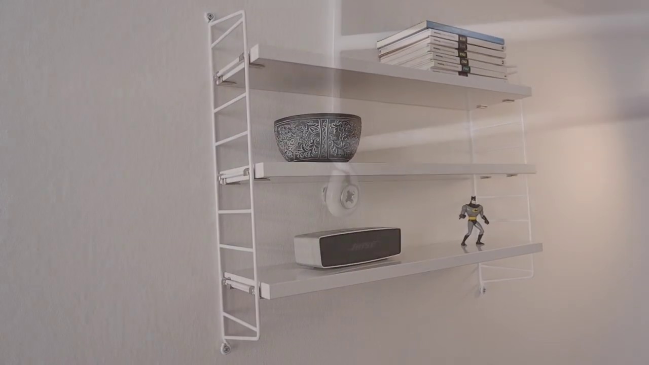 Struggling with the String pocket shelf assembly